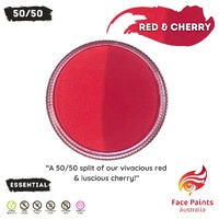 Face Paints Australia 30g - 50/50 Essential Red & Cherry