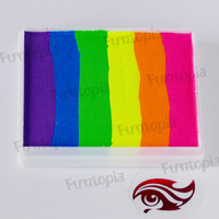 Face Paints Australia FPA 50g Neon Rainbow