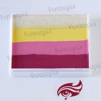 Face Paints Australia FPA Rainbow Cake - 50g Rosy Maple Combo - Kristin Olsson Collection