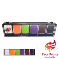 Face Paints Australia FPA 6 x 6g Spooky Palette