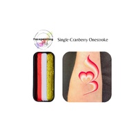 Face Painting Hub 14g One Stroke Rainbow Split Cake - Cranberry