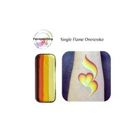 Face Painting Hub 14g One Stroke Rainbow Split Cake - Flame