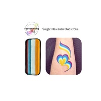 Face Painting Hub 14g One Stroke Rainbow Split Cake - Hawaiian