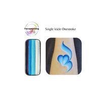 Face Painting Hub 14g One Stroke Rainbow Split Cake - Icicle 