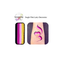 Face Painting Hub 14g One Stroke Rainbow Split Cake - Pink Lady
