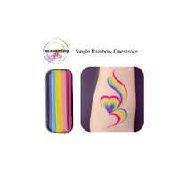 Face Painting Hub 14g One Stroke Rainbow Split Cake - Rainbow
