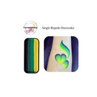 Face Painting Hub 14g One Stroke Rainbow Split Cake - Reptile