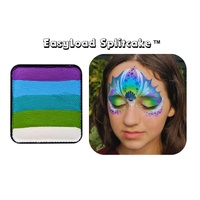 Face Painting Hub Rainbow Cake - 30g EasyLoad Splitcake™ - Atlantis