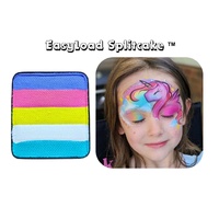Face Painting Hub Rainbow Cake - 30g EasyLoad Splitcake™ - Daydream