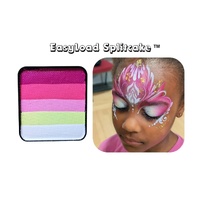 Face Painting Hub Rainbow Cake - 30g EasyLoad Splitcake™ - Fairytale