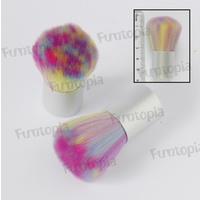 Funtopia Small Kabuki Blending Brush - Rainbow Pastel Unicorn