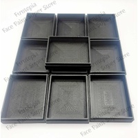 Funtopia Empty One Stroke Rainbow Cake Container - Black - 50g - 10 Pack