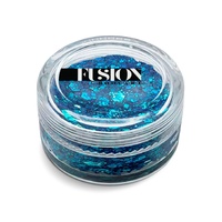 Fusion Body Art Glitter Cream - Ocean Dive - Blues - 10g