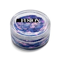Fusion Body Art Glitter Cream - Purple Butterflies - 10g