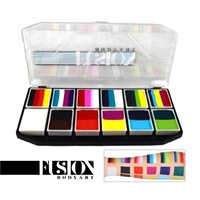 Fusion Body Art Spectrum Palette - Carnival Kit 12 x 10g colours
