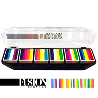 Fusion Leanne's Collection Palette - Tropical fx 6 x 10g colours