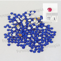 5mm Crystal Sapphire Diamonty Gems - 2000 pack