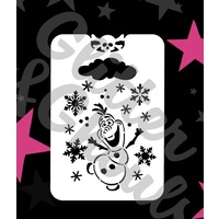 Glitter & Ghouls Cool Dude, Snowflake, Cloud Stencil - GG115
