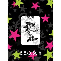 Glitter & Ghouls Sonic the Hedgehog Stencil GG145