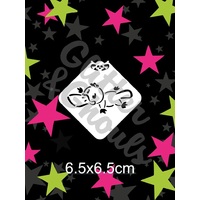 Glitter & Ghouls Platypus Mini Stencil  - GG201