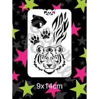 Glitter & Ghouls Tiger Sleevoos Stencil - GG212