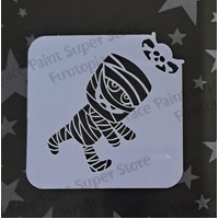 Glitter & Ghouls Egyptian Mummy Walker Mini Stencil - GG257