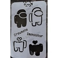 Glitter & Ghouls Imposter Stencil - GG258