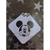 Glitter & Ghouls Famouse Mouse Ears Mini Stencil - GG259