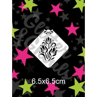 Glitter & Ghouls Centrepiece Fairy Florals Mini Stencil - GG302