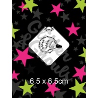 Glitter & Ghouls Australian Animal Echidna Mini Stencil - GG312