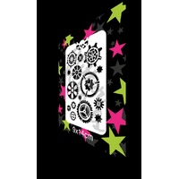 Glitter & Ghouls Large Steampunk Cogs Stencil - GG328