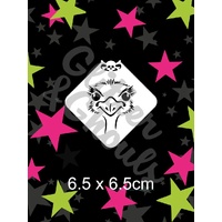 Glitter & Ghouls Emu Mini Stencil - GG395