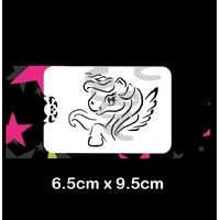 Glitter & Ghouls My Sweet Little Pony Horse Stencil - GG483