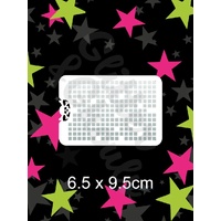 Glitter & Ghouls Graffiti Squares Stencil - GG547