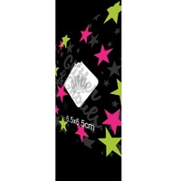 Glitter & Ghouls Clam Sea Shell Mini Stencil - GG572