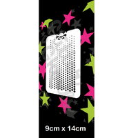 Glitter & Ghouls Comic Halftone Dots Stencil - GG619