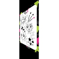Glitter & Ghouls Kawai Girls Anime Stencil - GG691