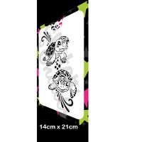 Glitter & Ghouls Turtles Tattoo Stencil - GG710