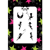 Glitter & Ghouls Dinosaur, Bones, Footprint, Scales Print No. 2 Stencil GG727