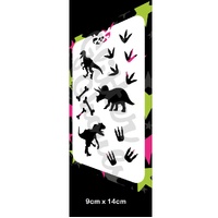 Glitter & Ghouls Dinosaur, Bones, Foot Print No. 3 Stencil - GG728