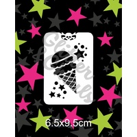 Glitter & Ghouls Sweets, Treats, Icecream & Cake Stencil GG73