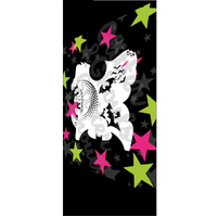 Glitter & Ghouls Build a Bat, Halftone Dots, City, Bats  - GG741