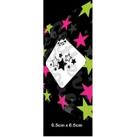 Glitter & Ghouls Twinkle Stars, Side Eye Mini Stencil - GG755