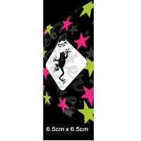 Glitter & Ghouls Climbing Frog Mini Stencil - GG769