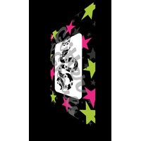 Glitter & Ghouls Floral Snake Stencil - GG811