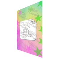 Glitter & Ghouls Junior Coil Snake Mini Stencil - GG816