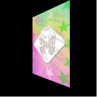Glitter & Ghouls Butterfly Mini Stencil - GG833