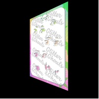 Glitter & Ghouls Eyes, Blink, Eye See You Stencil - GG841