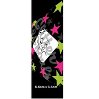 Glitter & Ghouls Sweetie Girl Face Mini Stencil - GG845