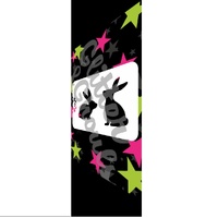 Glitter & Ghouls Bunny Rabbit Silhouettes Stencil - GG851